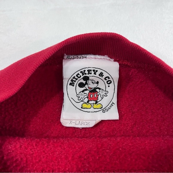 Vintage Disney Mickey Mouse Sweatshirt XL - Picture 3 of 8